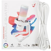 Микрофон ARDOR GAMING Koradji Quatro белый