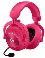 Wireless/wired headphones Logitech PRO X 2 pink 2023