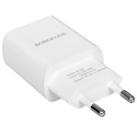 Сетевое зарядное устройство Borofone BA20A Sharp белый
