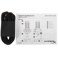 Микрофонный комплект HyperX QuadCast 2 S черный