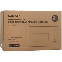 Встраиваемая микроволновая печь DEXP BM-25CS900BY черный