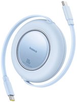 Cable Baseus USB Type-C - USB Type-C light blue 1 m