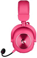 Wireless/wired headphones Logitech PRO X 2 pink 2023
