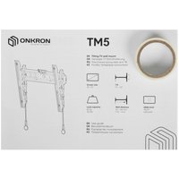 Кронштейн для ТВ ONKRON TM5 черный