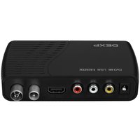 Приставка для цифрового ТВ DEXP HD 8000P черный