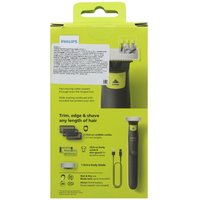 Триммер Philips QP2824/10 зеленый/черный