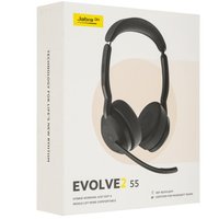 Wireless headphones Jabra Evolve2 55 black 2023