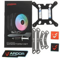 Кулер для процессора ARDOR GAMING Windstorm D21  черный