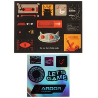 Коврик ARDOR GAMING Glass (L) черный