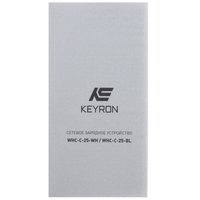 Сетевое зарядное устройство KEYRON WHC-C-25 черный