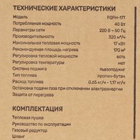 Тепловая пушка газовая FinePower FGFH-17T