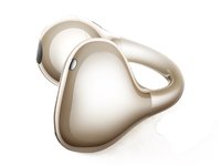 Наушники TWS Realme Buds Clip  золотистый 2025