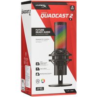 Микрофонный комплект HyperX QuadCast 2 S черный