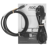 27" Монитор AOC Q27G4ZD черный