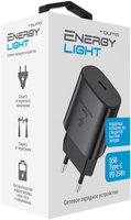 Сетевое зарядное устройство QUMO Energy Light 0102 черный