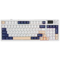 Клавиатура проводная + беспроводная AULA F98Pro V3 цвет белый