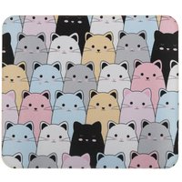 Коврик DEXP Many Cats (M) разноцветный