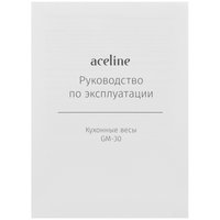 Кухонные весы Aceline GM-30 черный