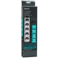 Сетевой фильтр DEXP Standard 530W белый