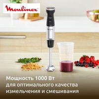 Блендер погружной Moulinex Quickchef+ DD674810 черный