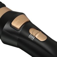 Фен-щетка РЕДМОНД HD1730 черный/золотистый