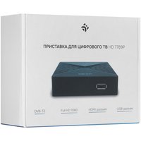Приставка для цифрового ТВ DEXP HD 7789P черный
