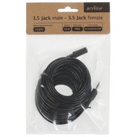 Кабель   Aceline jack 3.5 мм - jack 3.5 мм черный
