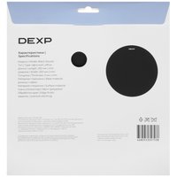 Коврик DEXP Black Round (XS) разноцветный