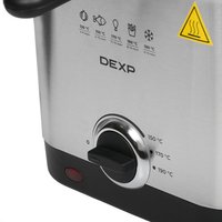 Фритюрница DEXP DF-900 серебристый