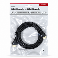 Kabel  Aceline HDMI - HDMI, 3 m