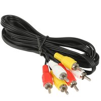 Кабель   Aceline 3RCA - 3RCA черный