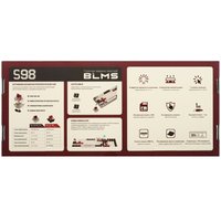Keyboard  wired A4Tech Bloody S98 Pixels Red