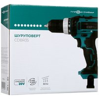 Дрель-шуруповерт FinePower CDBR35 OneBase20 без ЗУ, без АКБ