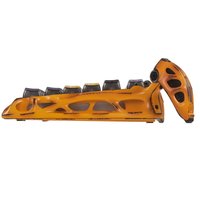 Клавиатура  проводная + беспроводная GravaStar Mercury K1 Pro Yellow цвет желтый