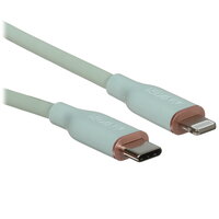 Кабель Anker Lightning 8-pin - USB Type-C зеленый 0.9 м