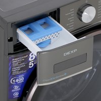 Стирально-сушильная машина DEXP WD-F814DMG/GBSI серый