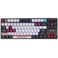 Клавиатура  проводная + беспроводная A4Tech Bloody WS87 Pixels Red