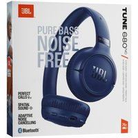 Беспроводные/проводные наушники JBL TUNE 680NC  синий 2025