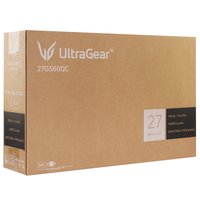 27" Монитор LG UltraGear 27GS60QC-B черный