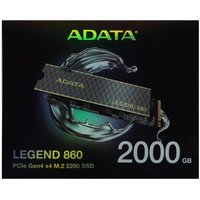 2000 ГБ M.2 NVMe накопитель ADATA LEGEND 860 [SLEG-860-2000GCS]