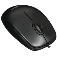 Мышь проводная Logitech M100r [910-005006] черный