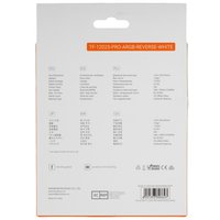 Реверсный вентилятор ID-Cooling TF-12025-Pro [TF-12025-PRO ARGB REVERSE WH] белый