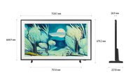 50" (125 см) Телевизор Samsung The Frame QE50LS03FAUXRU черный