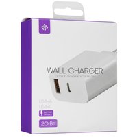 Сетевое зарядное устройство DEXP IET25CD белый