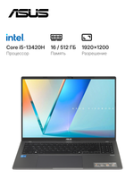 16" Laptop ASUS Vivobook S S3607VA-RP044W gray