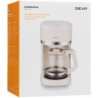 Кофеварка капельная DEXP DCM-1100 белый