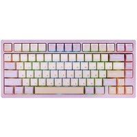 Клавиатура  проводная + беспроводная WOBKEY Rainy75 Pro цвет фиолетовый