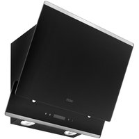 Вытяжка наклонная Haier HVX-W672GBX черный/серебристый