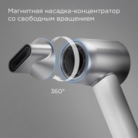 Фен РЕДМОНД HD1703 серый/белый