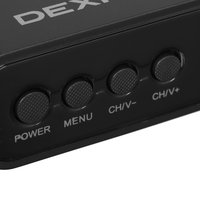 Приставка для цифрового ТВ DEXP HD 8000P черный